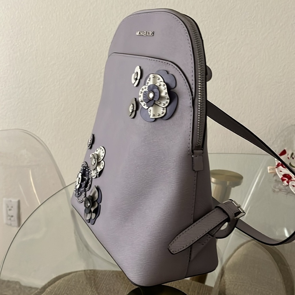 MICHAEL Michael Kors LG Emmy Backpack Lilac - Picture 11 of 12